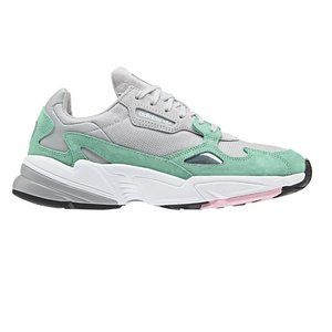 Adidas Original Falcon Grey Watermelon Green Womens Casual Sneakers B28127